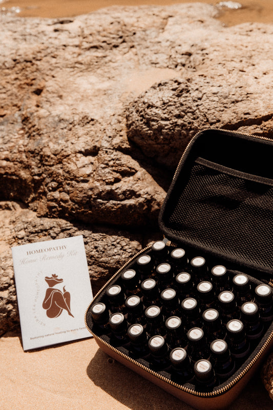 Homeopathy Home Care Kit ~ 30 Remedies + Carry Case