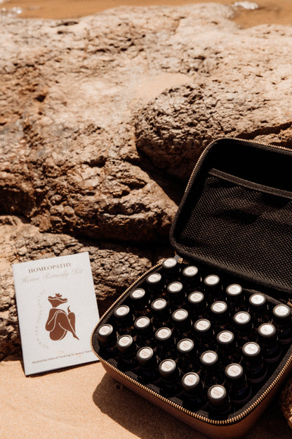 Homeopathy Home Care Kit ~ 30 Remedies + Carry Case